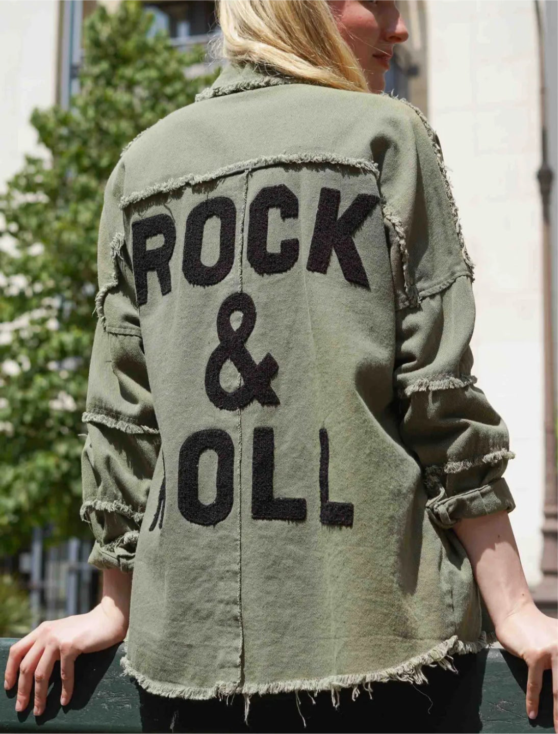 Camicia Rock &Roll military