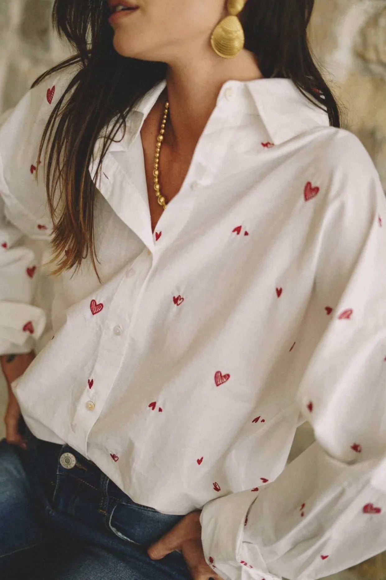 Camicia cuori