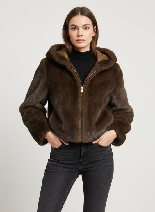 Giacca eco Fur