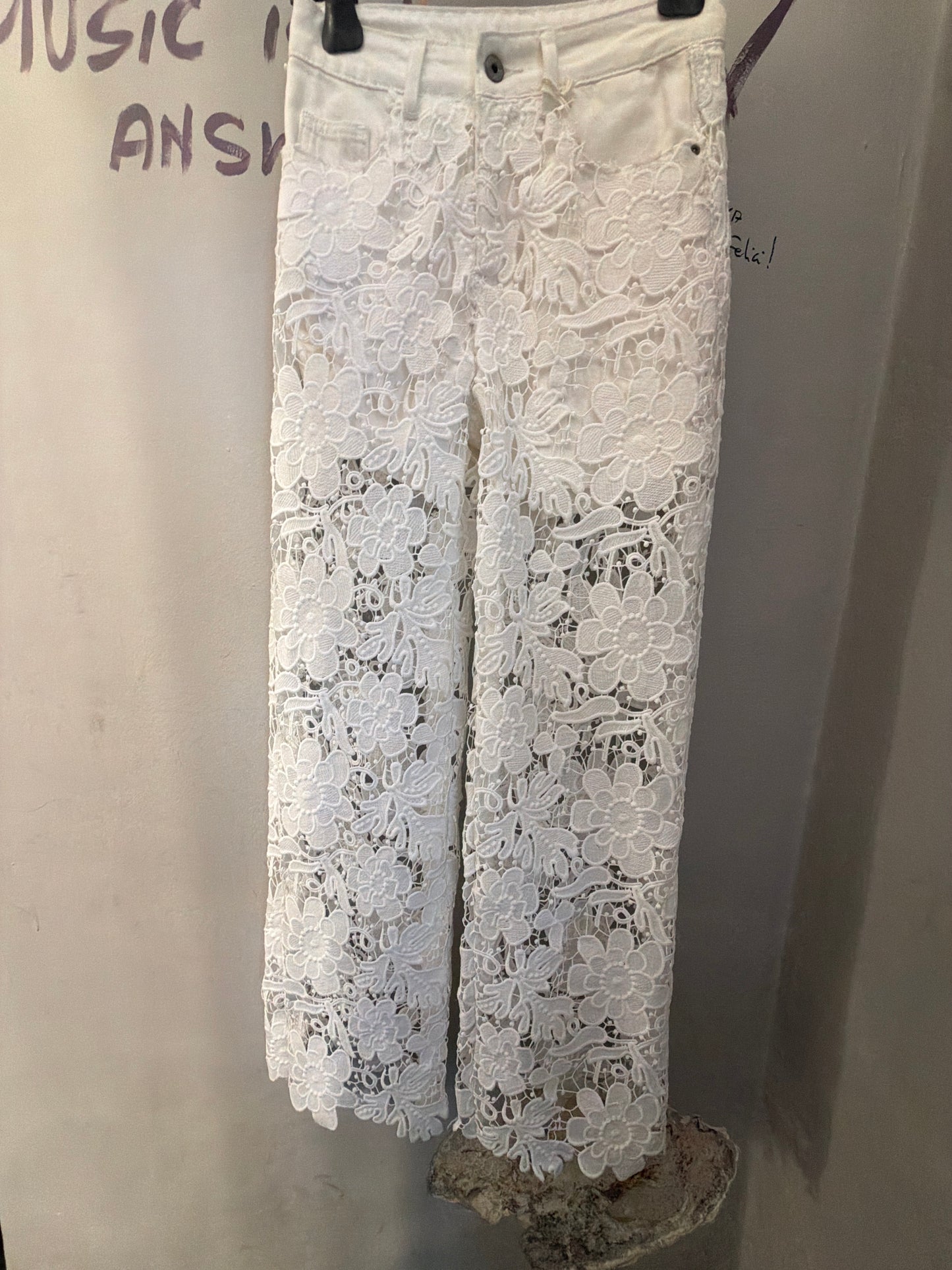 Jeans pizzo