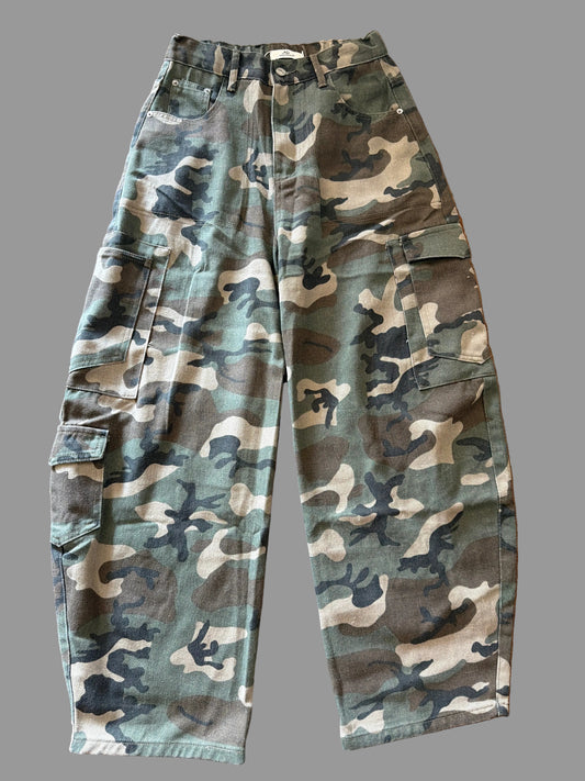 Jeans Balloon Camu