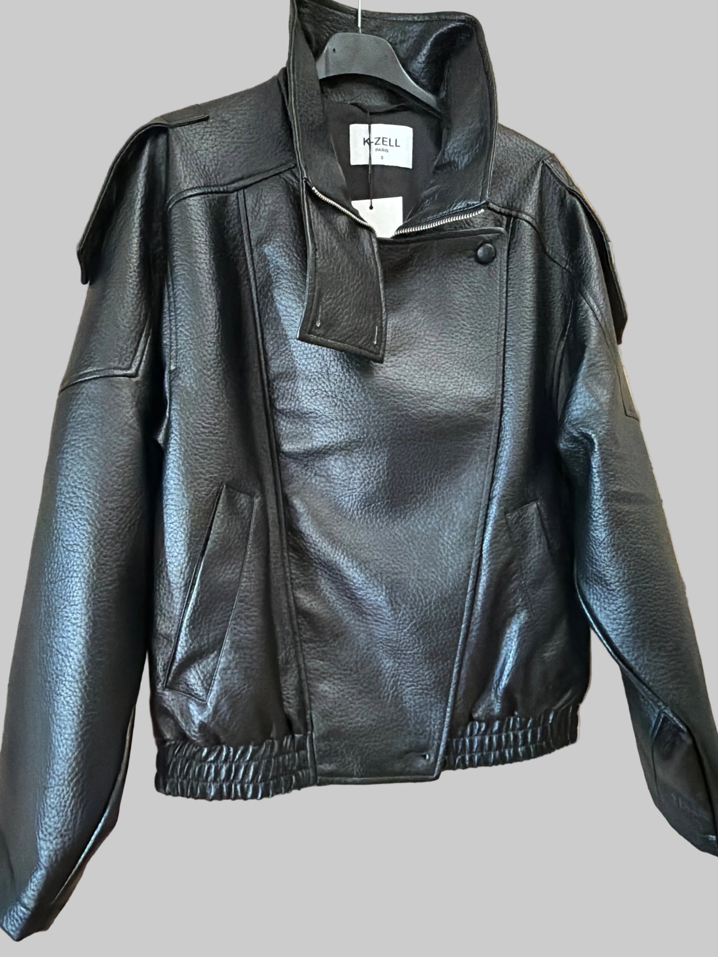 Bomber Eco Leather over