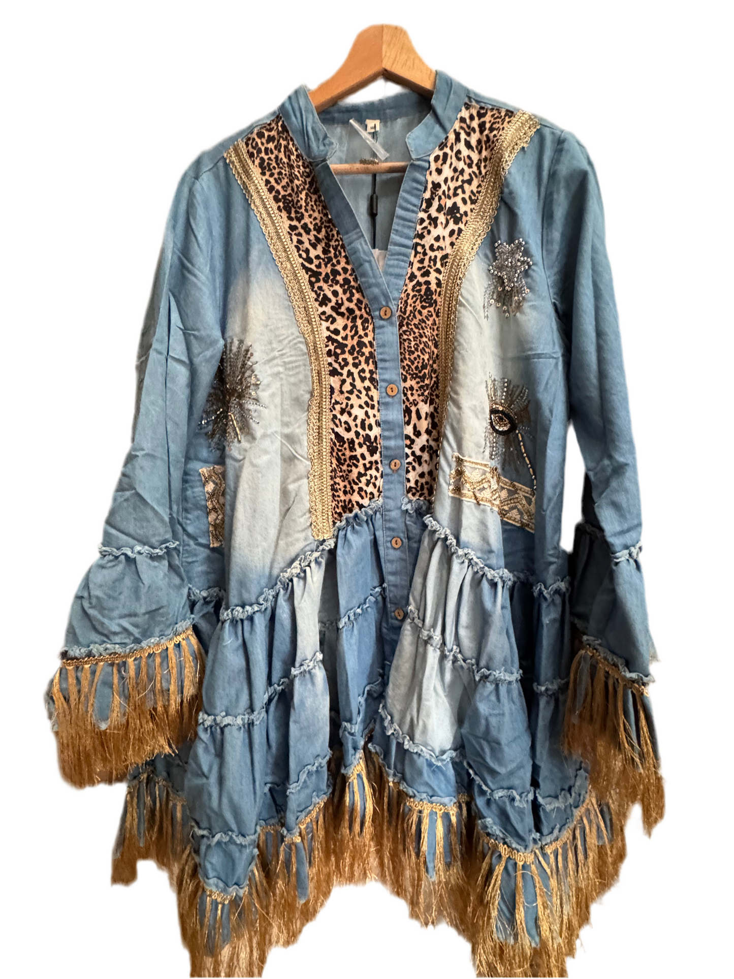 Vestito jeans Boho Chic