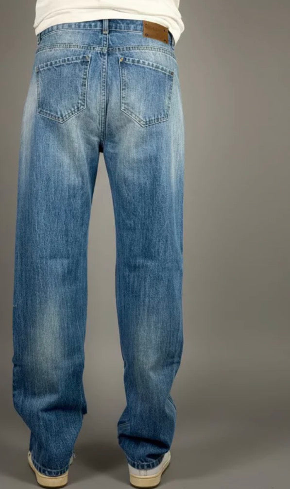 Jeans Wide Be cool toppa je m’en fous