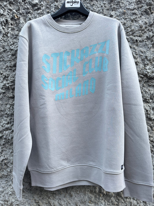 Felpa Stickazzi Social Club Milano
