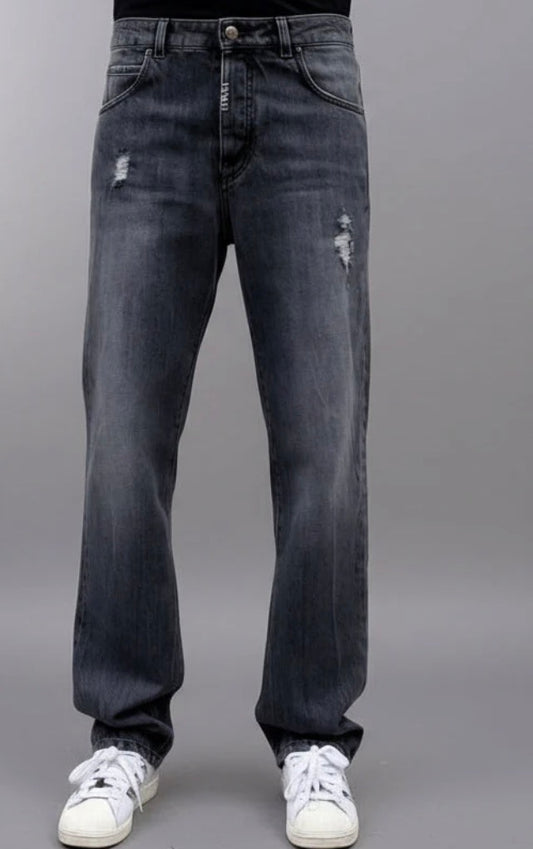 Jeans Wide Smoky Rip
