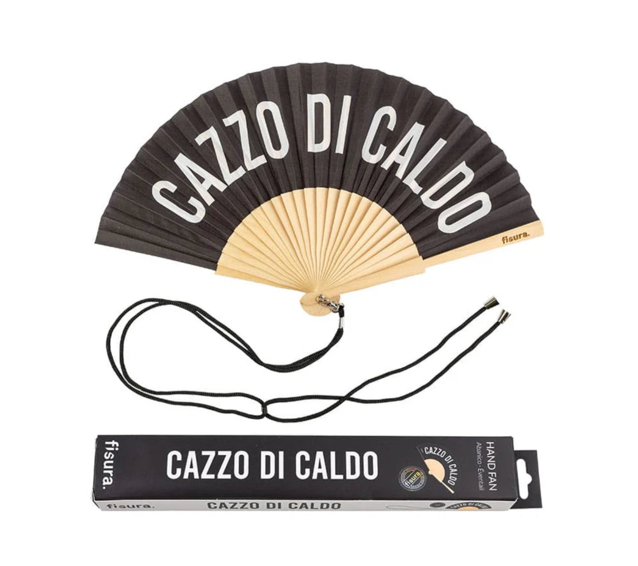 Ventaglio Cazzo di caldo nero