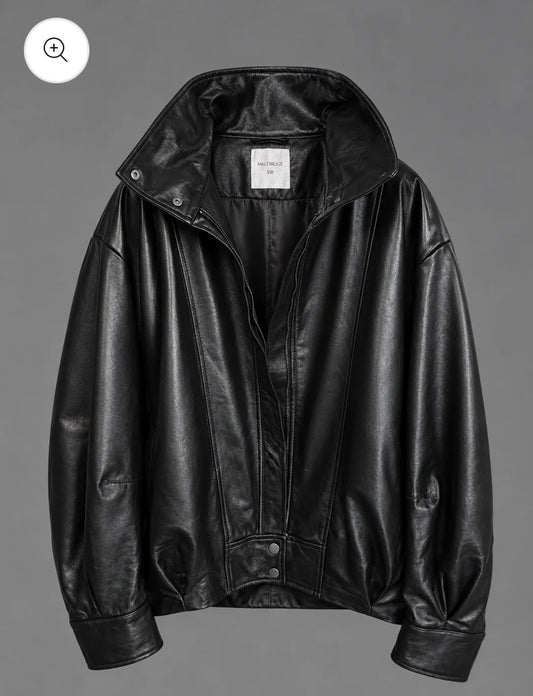 Bomber Phoenix Nappa  Nero