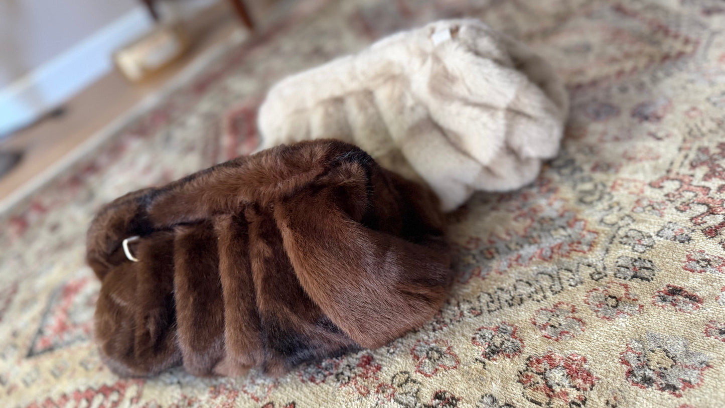 Clutch eco Fur