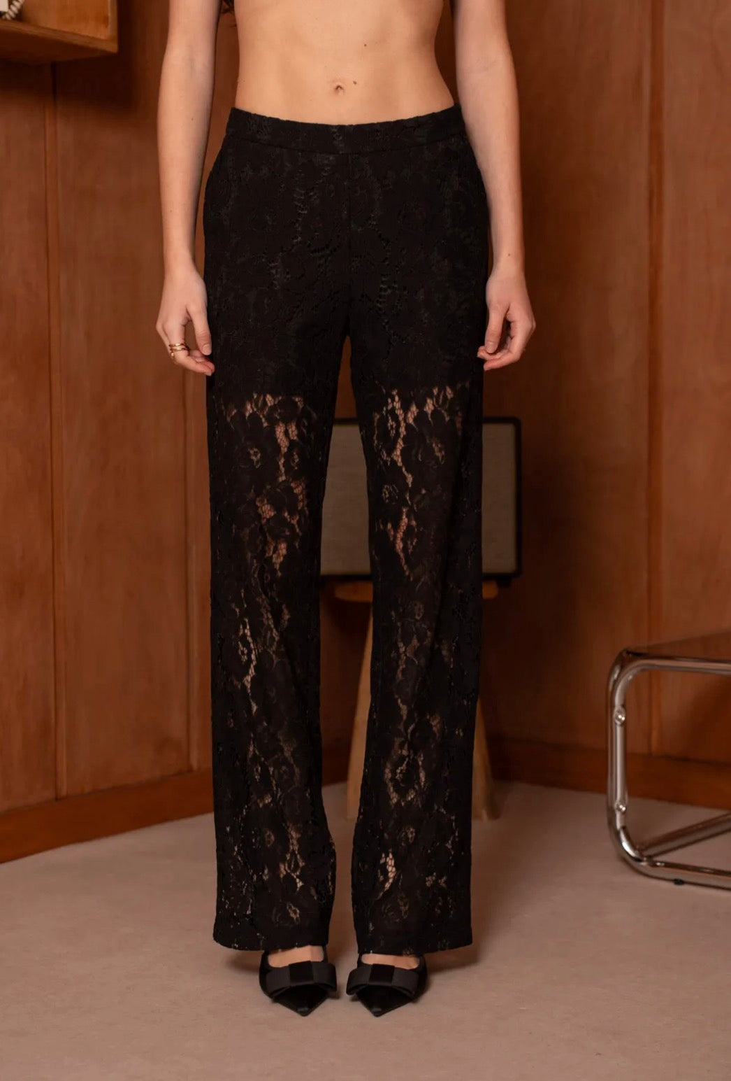 Tailleur Pizzo Nero