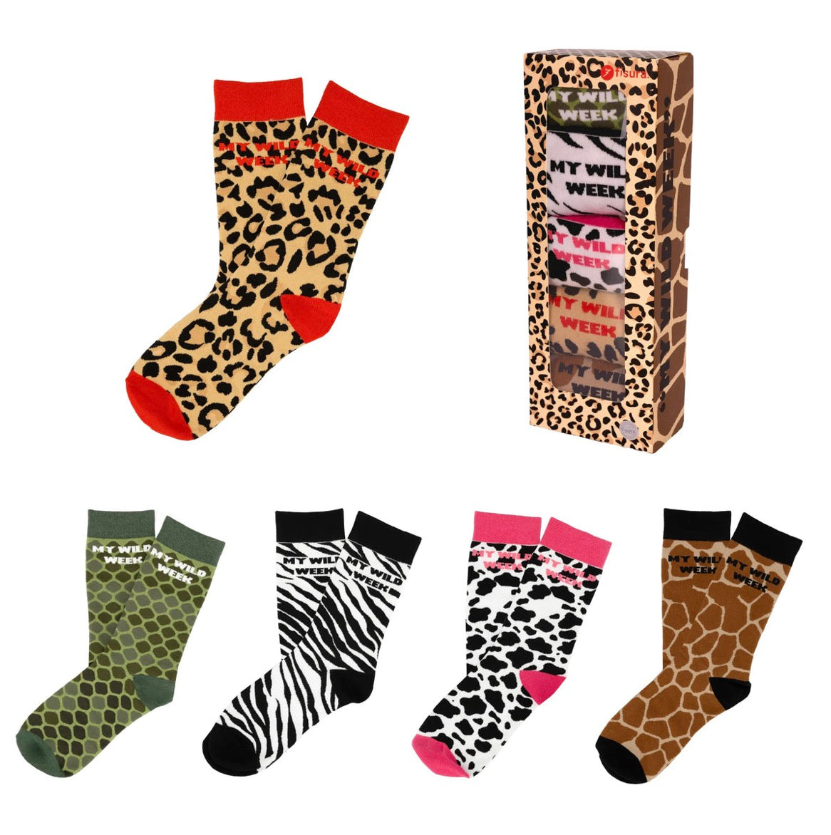 Kit my wild week socks