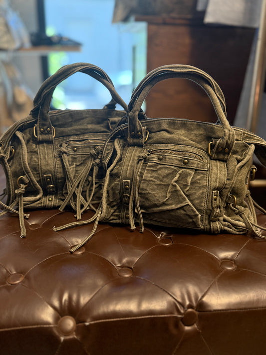 City bag military jeans