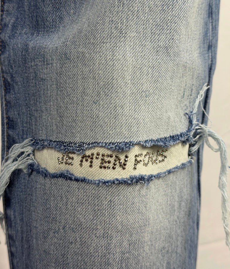 Jeans Wide Be cool toppa je m’en fous